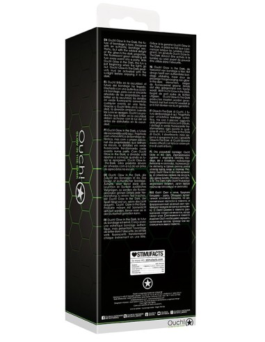 Pompe à pénis phosphorescente Glow Elite 20 x 5.5cm