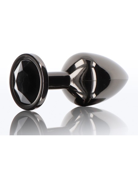 Plug bijou anal Diamond Jewel M 7 x 3.3cm Noir Plug bijou anal Diamond Jewel M 7 x 3.3cm Noir