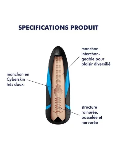 Etui pour Satisfyer Men TRI DELIGHTS