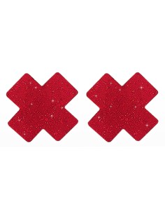 Cache-seins adhésifs X Cover Taboom Rouges