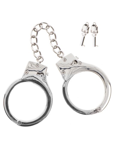 Menottes en métal Taboom Argentées