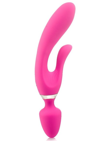 Vibro Wand Three Double 12.5 x 4cm Rose