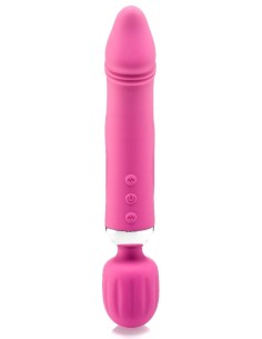 Vibro Wand Double Fun 17.5 x 4.5cm Rose