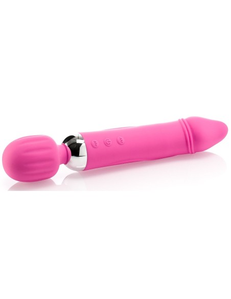 Vibro Wand Double Fun 17.5 x 4.5cm Rose