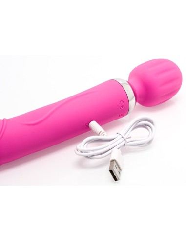 Vibro Wand Double Fun 17.5 x 4.5cm Rose