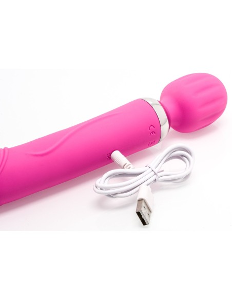 Vibro Wand Double Fun 17.5 x 4.5cm Rose