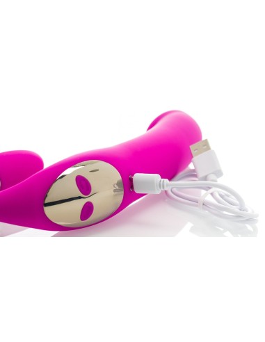 Vibromasseur The Super Trooper 12.5 x 3.6cm Rose