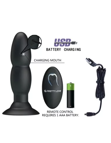 Plug Vibrant Extra Pleasure 13 x 3.5 cm