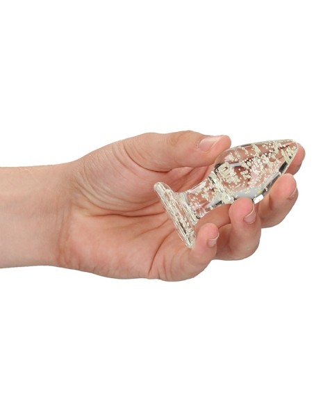 Plug en verre Phosphorescent Butt Glow S 6 x 2.7cm