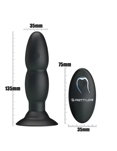 Plug Vibrant Extra Pleasure 13 x 3.5 cm