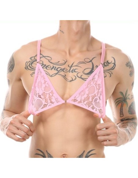 Soutien-Gorge Dentelle Aleria Rose