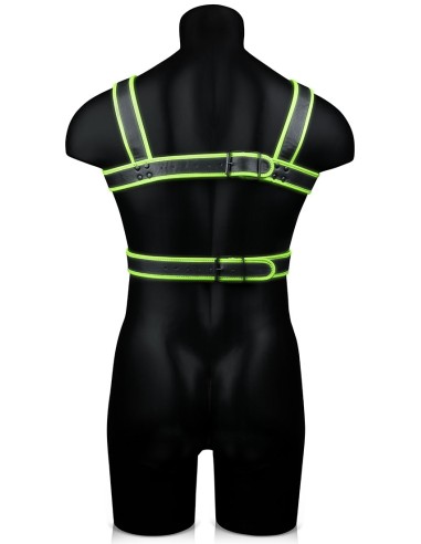 Harnais phosphorescent Glow Body Noir