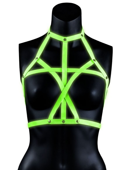 Harnais phosphorescent Bra Harness Glow