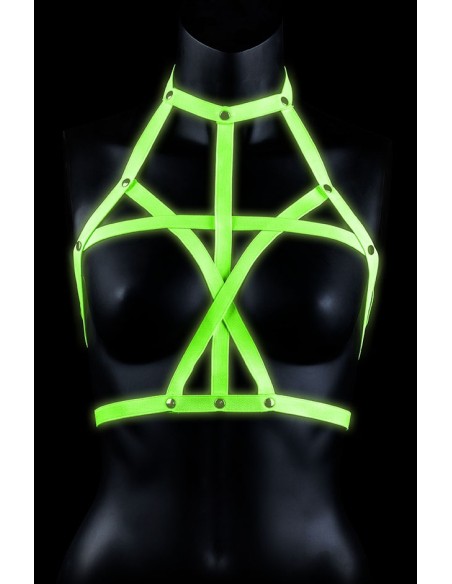 Harnais phosphorescent Bra Harness Glow
