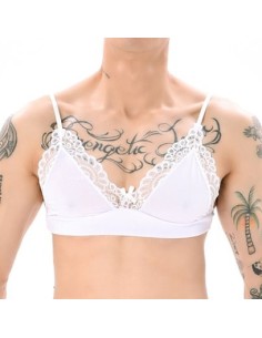 Soutien-Gorge Lace Border Blanc