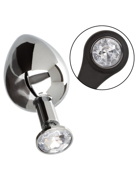 Ballstretcher et Plug Bijou en métal XL TearDrop Star Fucker 8 x 4cm