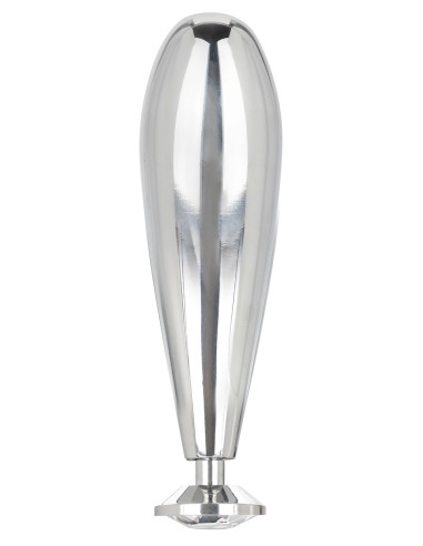 Ballstretcher et Plug bijou en métal Glider Star Fucker 9 x 2.8cm