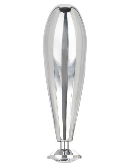 Ballstretcher et Plug bijou en métal Glider Star Fucker 9 x 2.8cm