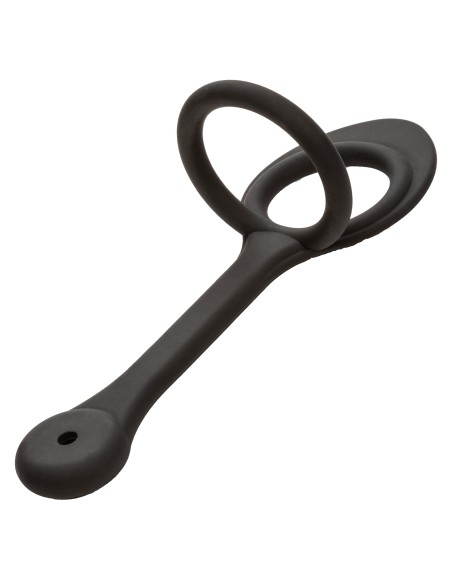 Ballstretcher et Plug bijou en métal Glider Star Fucker 9 x 2.8cm