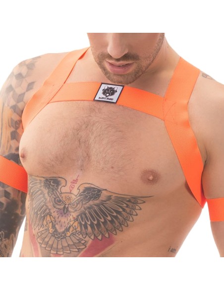 Harnais élastique Leonsh Orange Neon Harnais élastique Leonsh Orange Neon