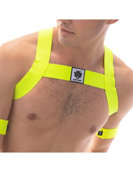 Harnais élastique Leonsh Jaune Neon Harnais élastique Leonsh Jaune Neon