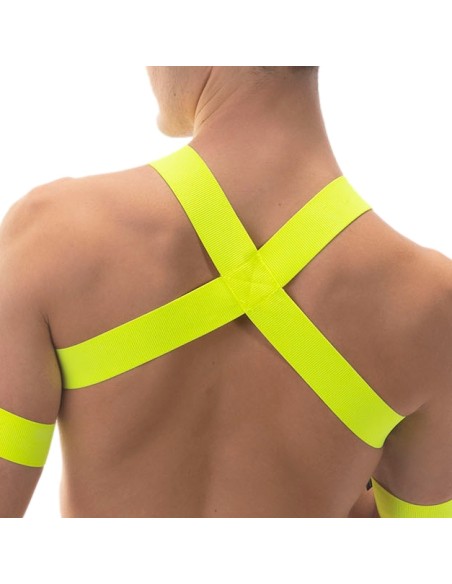 Harnais élastique Leonsh Jaune Neon Harnais élastique Leonsh Jaune Neon