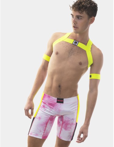 Harnais élastique Leonsh Jaune Neon