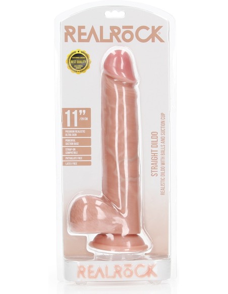 Gode réaliste Straight Up RealRock 23 x 5.7cm