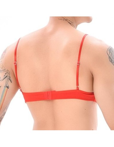 Soutien-Gorge Lace Border Rouge-Noir