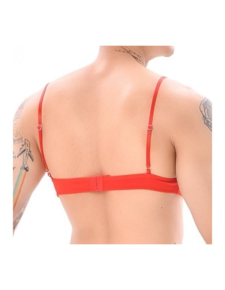 Soutien-Gorge Lace Border Rouge-Noir Soutien-Gorge Lace Border Rouge-Noir