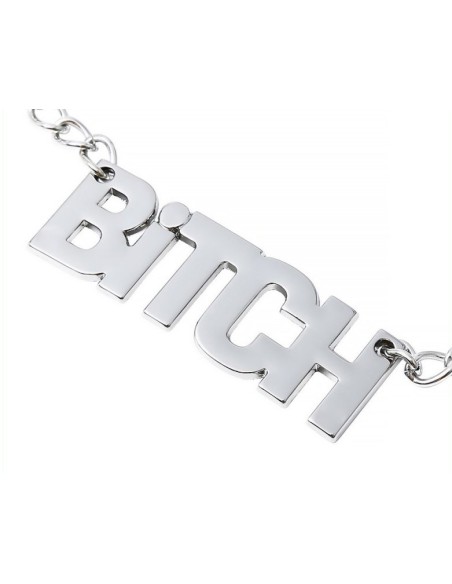 Pince-tétons avec plaque Bitch 40cm