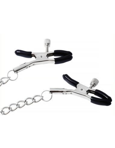 Pince-tétons avec plaque Bitch 40cm