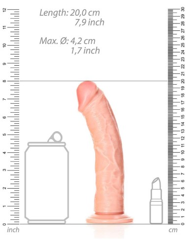 Gode réaliste Curved Dildo 18 x 4.2cm