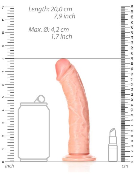 Gode réaliste Curved Dildo 18 x 4.2cm Gode réaliste Curved Dildo 18 x 4.2cm