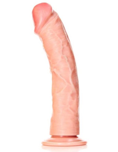 Gode réaliste Mega Curved RealRock 25 x 5.6cm