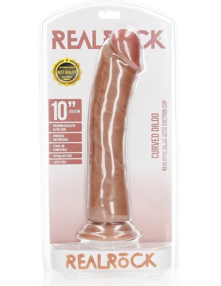 Gode Mega Curved RealRock 25 x 5.6cm Latino