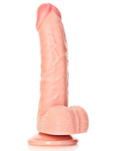 Gode réaliste BALLS CURVED RealRock 12.5 x 3.6cm