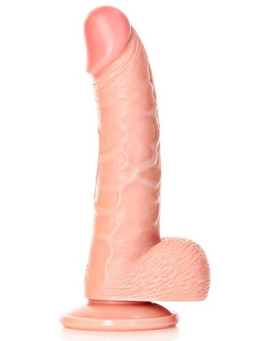 Gode réaliste BALLS CURVED RealRock 12.5 x 3.6cm