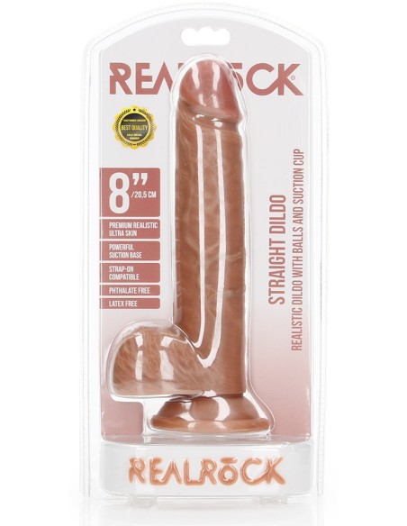 Gode réaliste Envy Straight RealRock 17 x 4.4cm Latino Gode réaliste Envy Straight RealRock 17 x 4.4cm Latino