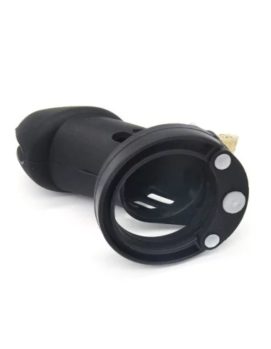 Cage de chasteté Silicone Bran 9 x 3cm Noire