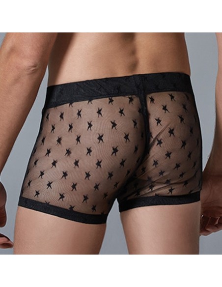 Boxer long fin Star Allure Noir