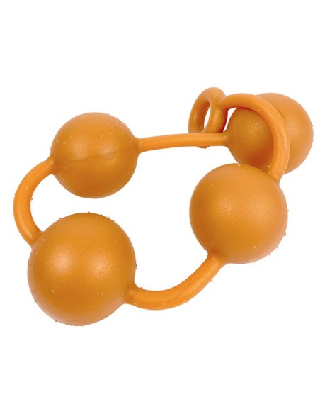 Boules anales en silicone Ass Orange 50 x 5.5cm Boules anales en silicone Ass Orange 50 x 5.5cm