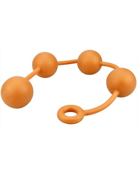 Boules anales en silicone Ass Orange 50 x 5.5cm Boules anales en silicone Ass Orange 50 x 5.5cm