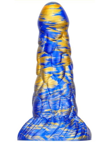 Gode Cyrix 15.5 x 6cm Bleu-Doré