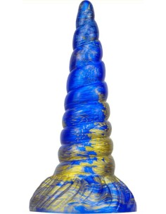 Gode Unix 17 x 5.3cm Bleu-Doré