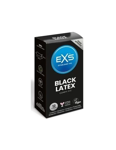 Préservatifs Latex Black x12