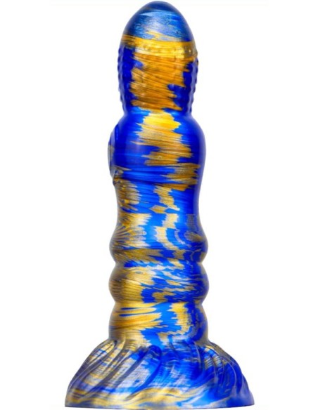 Gode Fantasy Peern 17 x 4.7cm Bleu-doré Gode Fantasy Peern 17 x 4.7cm Bleu-doré