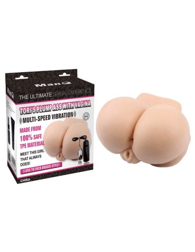 Masturbateur Fessier Vibrant Tori's Plump Ass Vulve-Anus