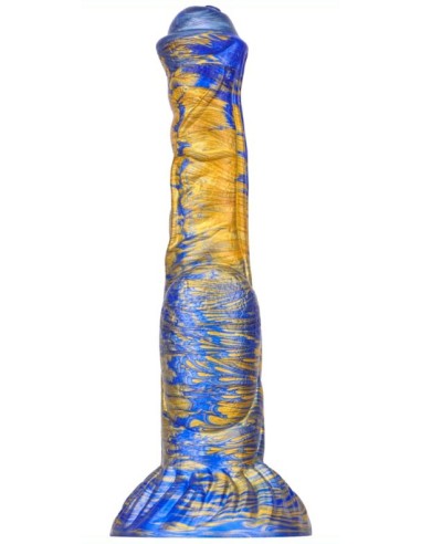 Gode Jumbox 21 x 5.5cm Bleu-Doré