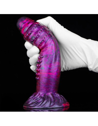 Gode Fantasy Croq 19 x 5cm Violet-Noir